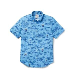 Reyn Spooner Kansas City Royals Hawaiian Men's  Shirt MLB Fanwear - Size XL